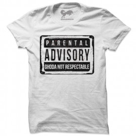 Parental Advisory (White) - T-shirt